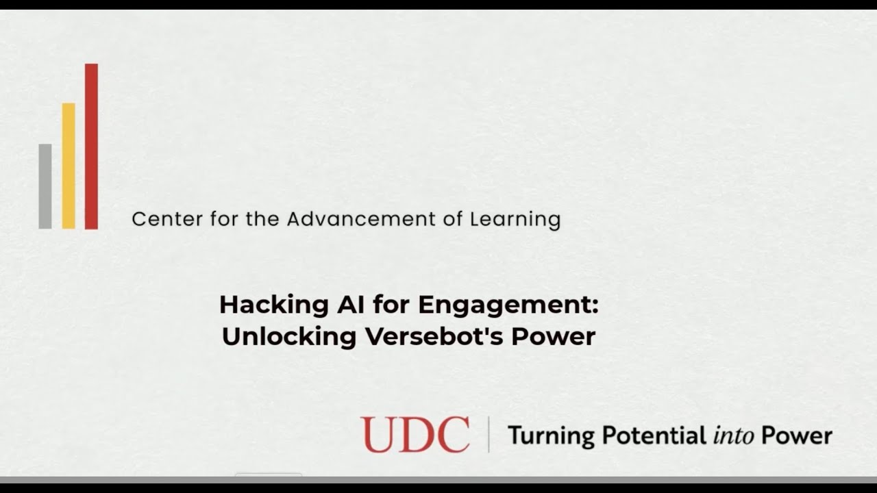 Hacking AI for Engagement: Unlocking Versebot's Power