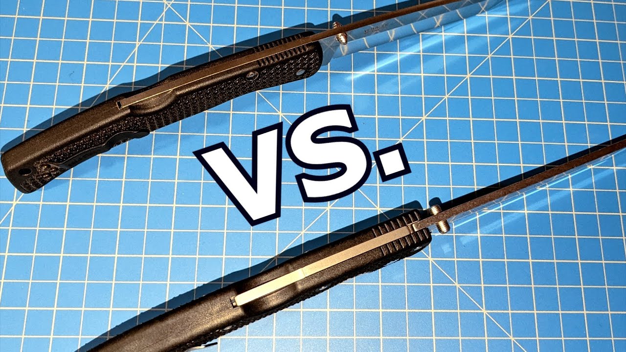 Lockback Vs. Cold Steel Tri-Ad Lock
