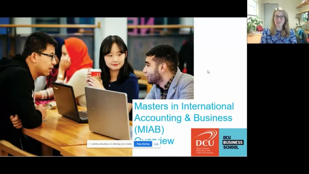 MSc in International Accounting and Business - Postgraduate Information Week