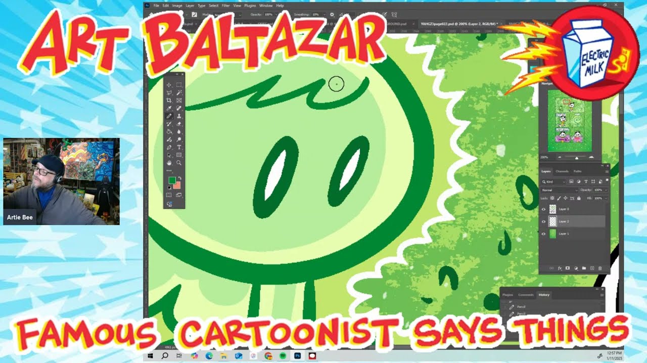 FAMOUS CARTOONIST Presents... 30 Days of YAHGZ! Day 2. (E201)