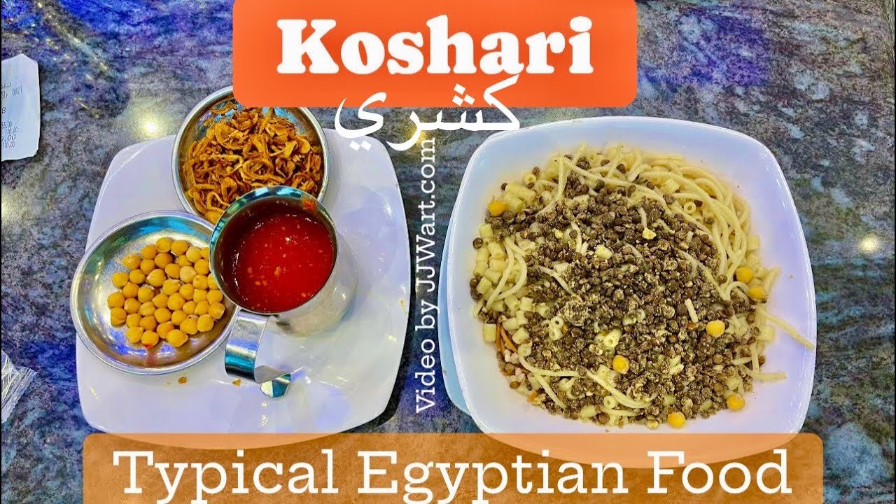 Let&rsquo;s try the best Koshary in Cairo! #foodie video by JJWart.com