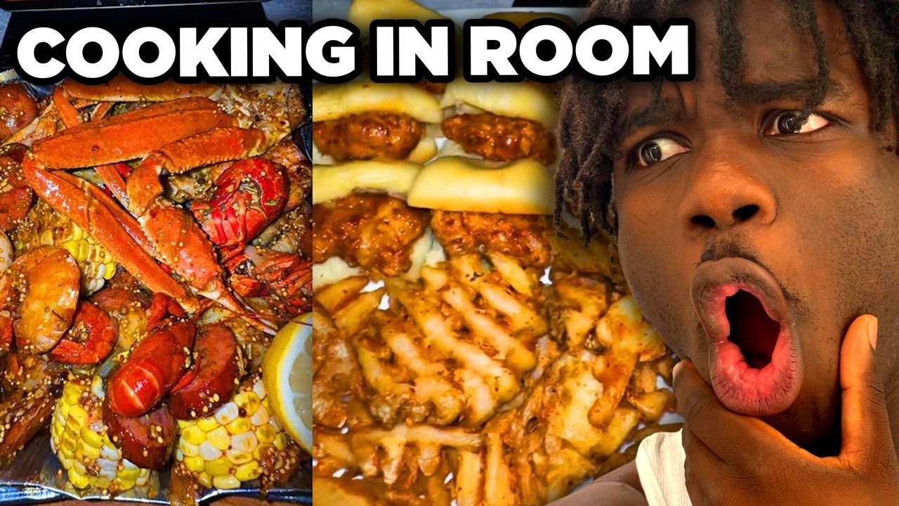 Лучшие видеоролики из серии «Готовлю в своей комнате»!