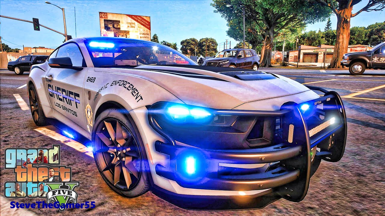 Sheriff Patrol|| GTA 5 Mod Lspdfr|| #lspdfr #stevethegamer55
