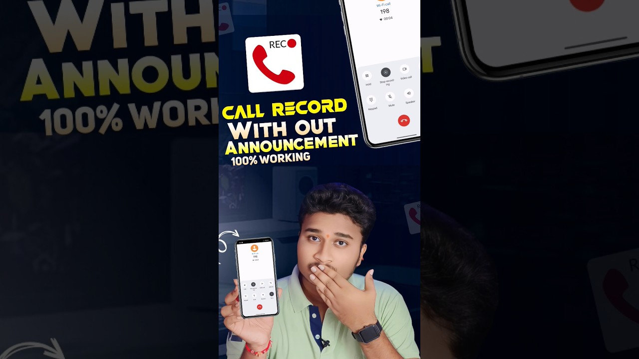 Call Recording Without  Announcement