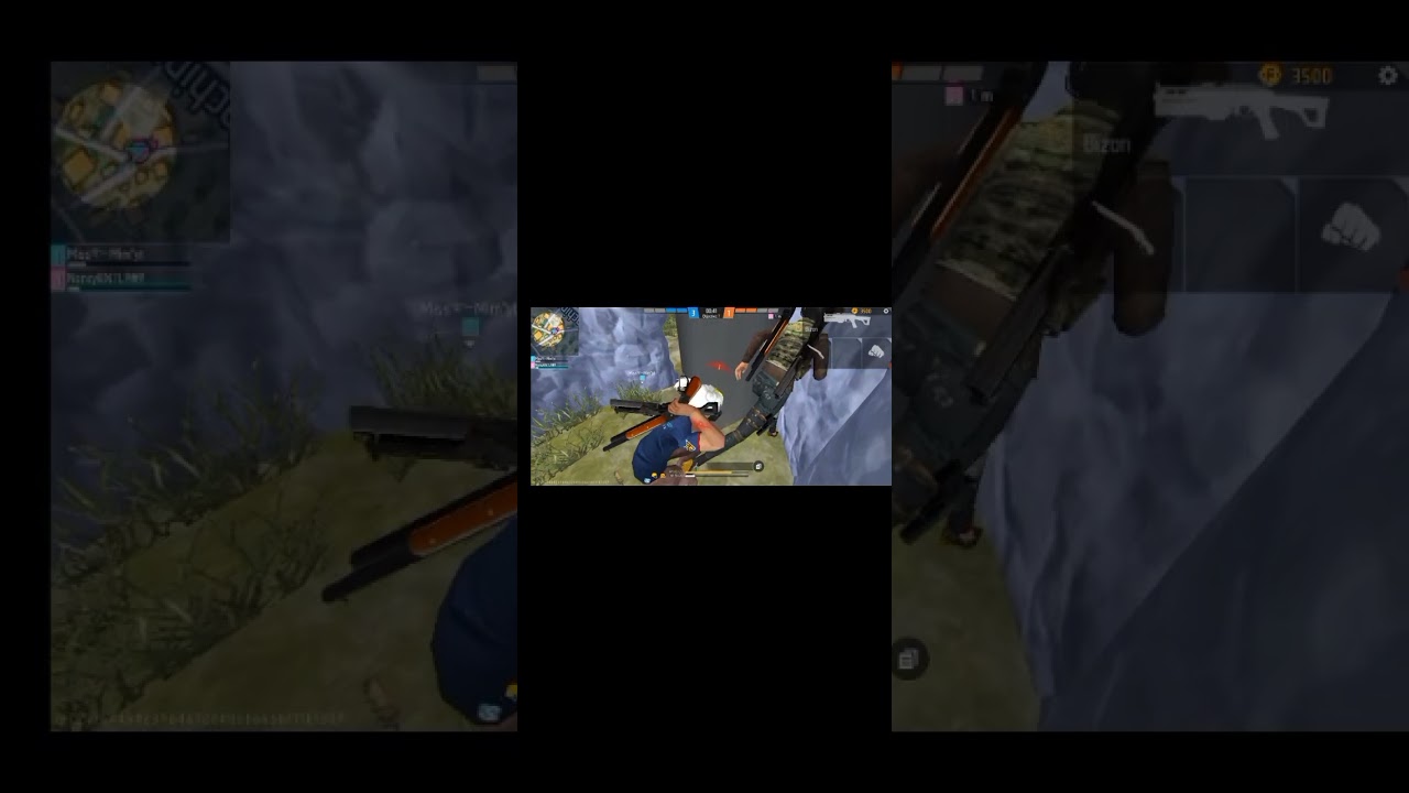 Hew To Free Fire Video USTAD Gming V/S 2 Ta Meye  Channel Diye boslo