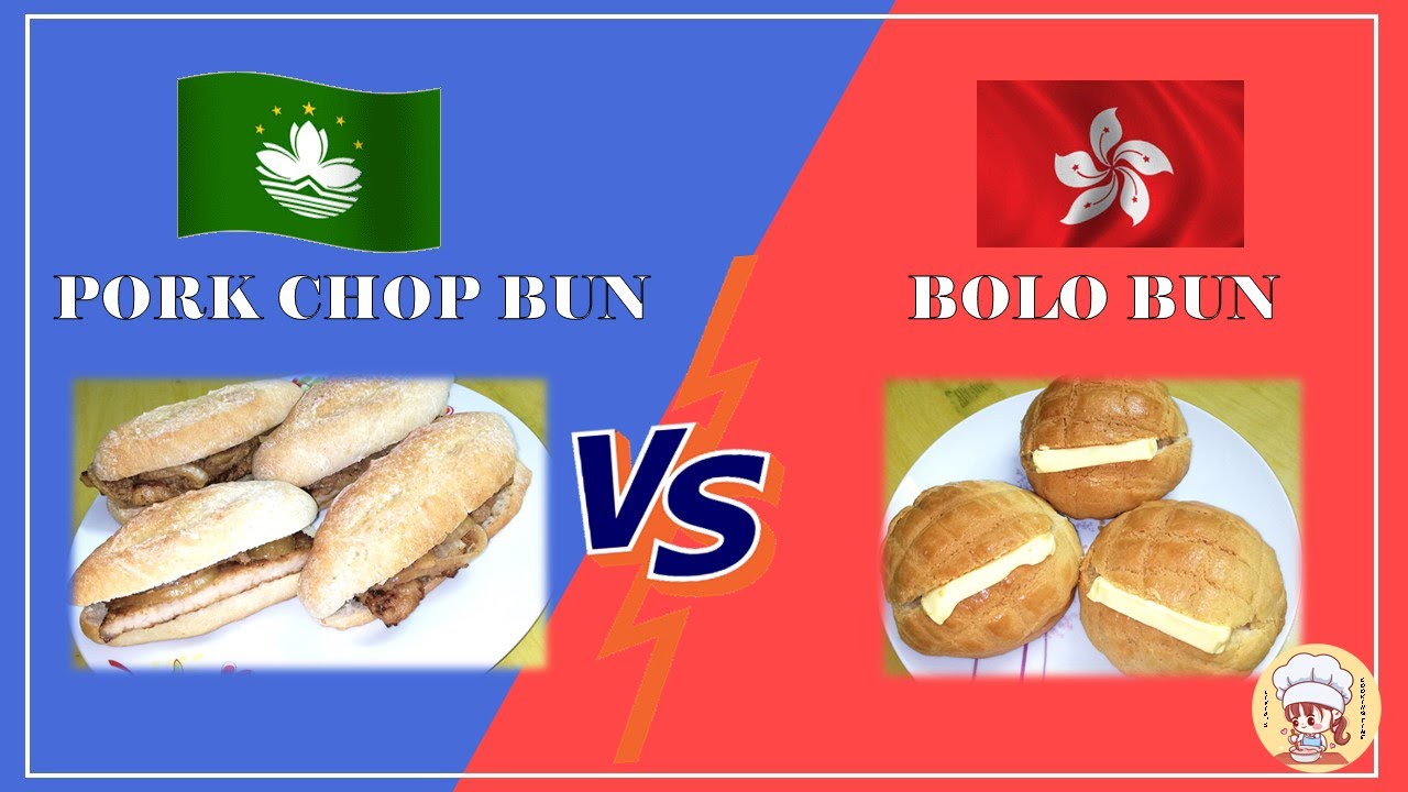 Homemade Authentic Macau Pork Chop Bun & Hong Kong Bolo Bun ??! 😮