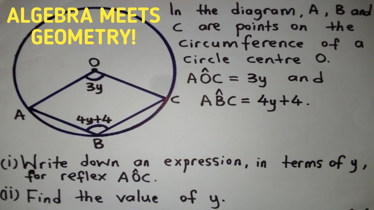 Master Circle Theorems with Algebra: An Engaging Question Explained!