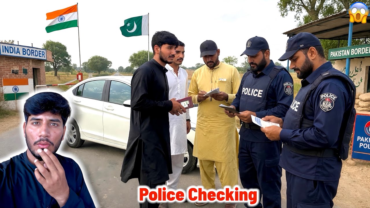 India🇮🇳-Pakistan🇵🇰 Border Py Police Ny Stop Liya!😱 What will happen now?