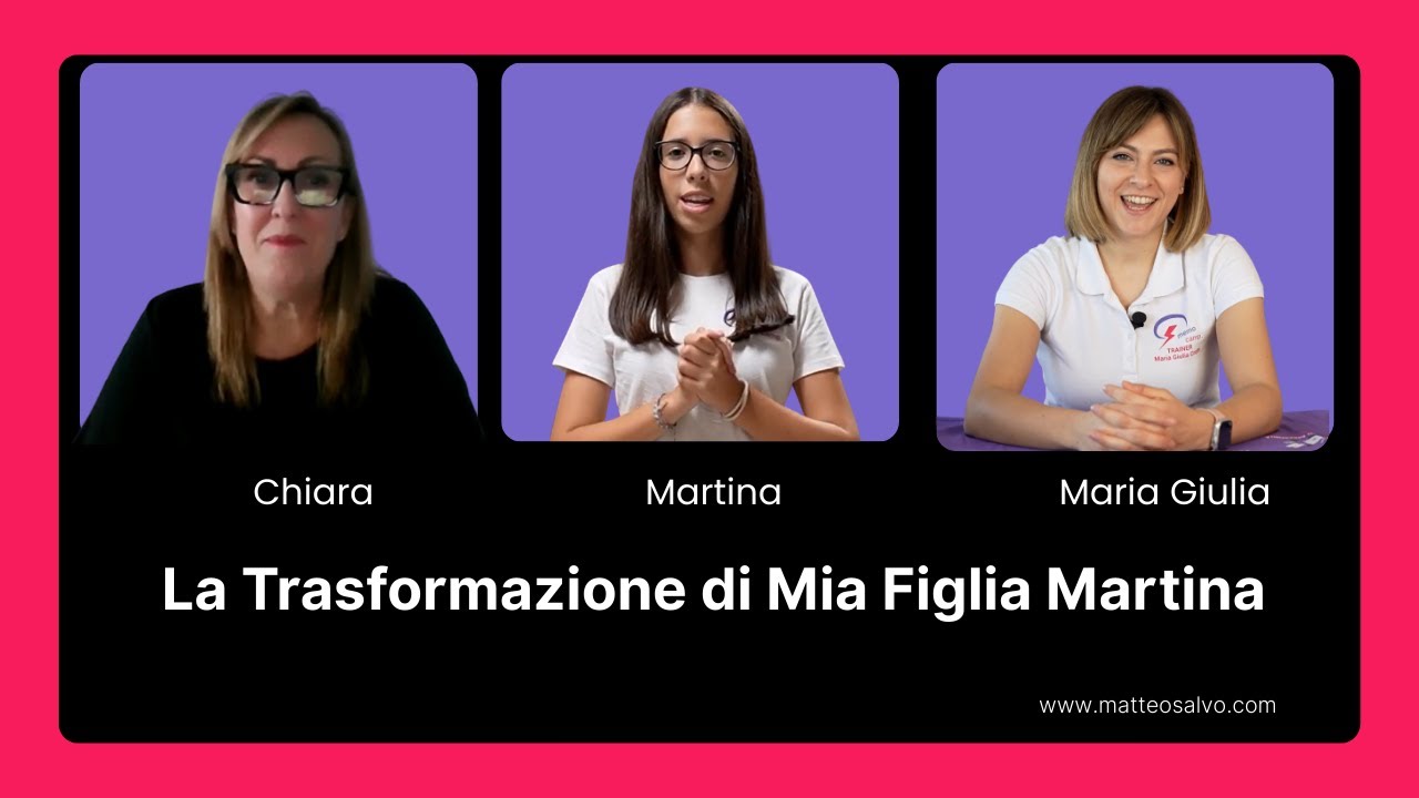 La Mamma di Martina Racconta il MemoCamp® | La Trasformazione di Mia Figlia