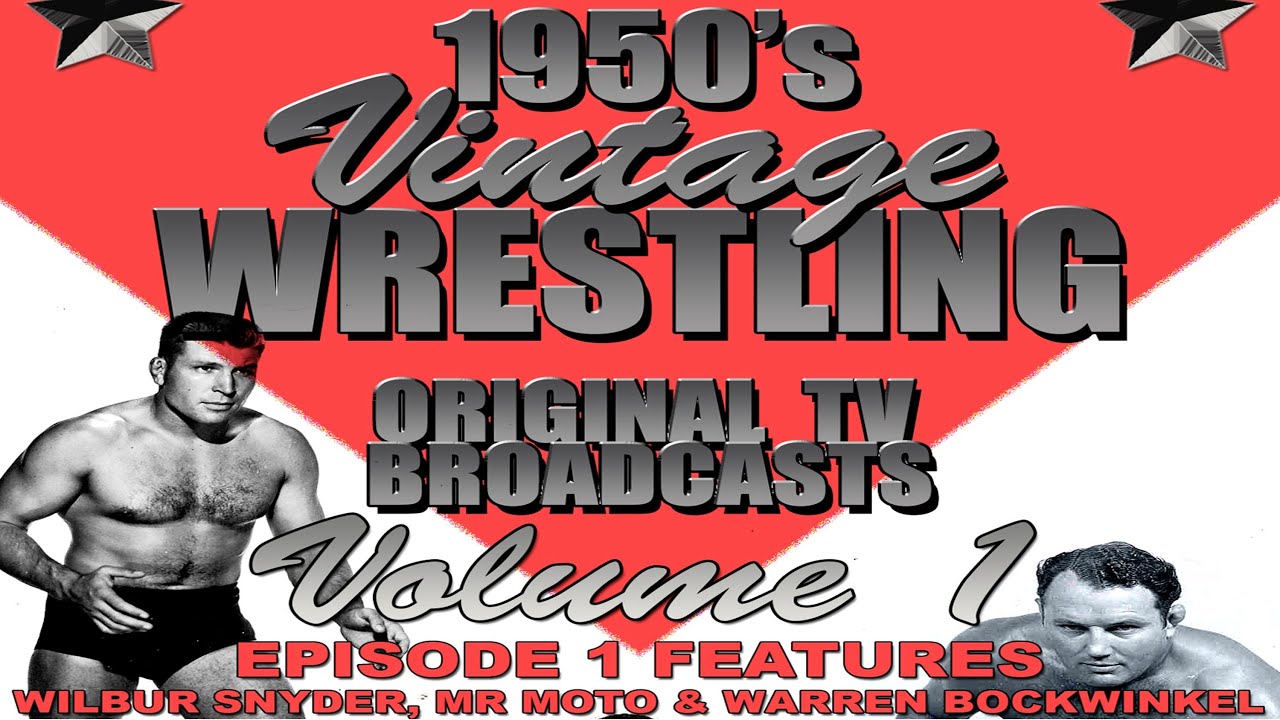 1950s Vintage Wrestling Original TV Broadcasts Volume 1 | Monarch Films