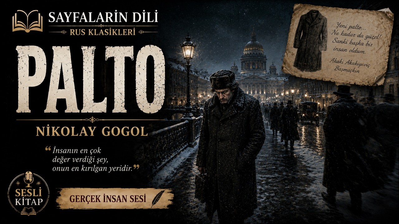 Palto - Nikolay Vasilyeviç GOGOL | Sesli Kitap | Dünya Edebiyatı