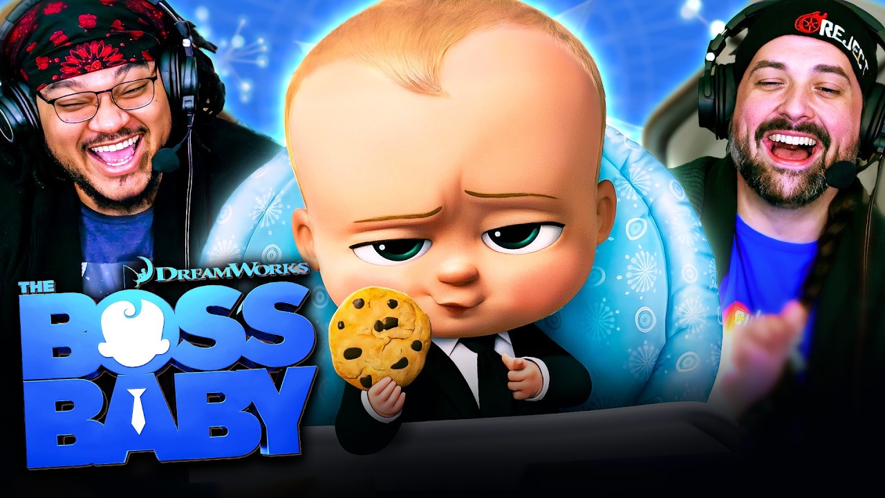 THE BOSS BABY (2017) IS BONKERS!! MOVIE REACTION!! First Time Watching!! Dreamworks Animation