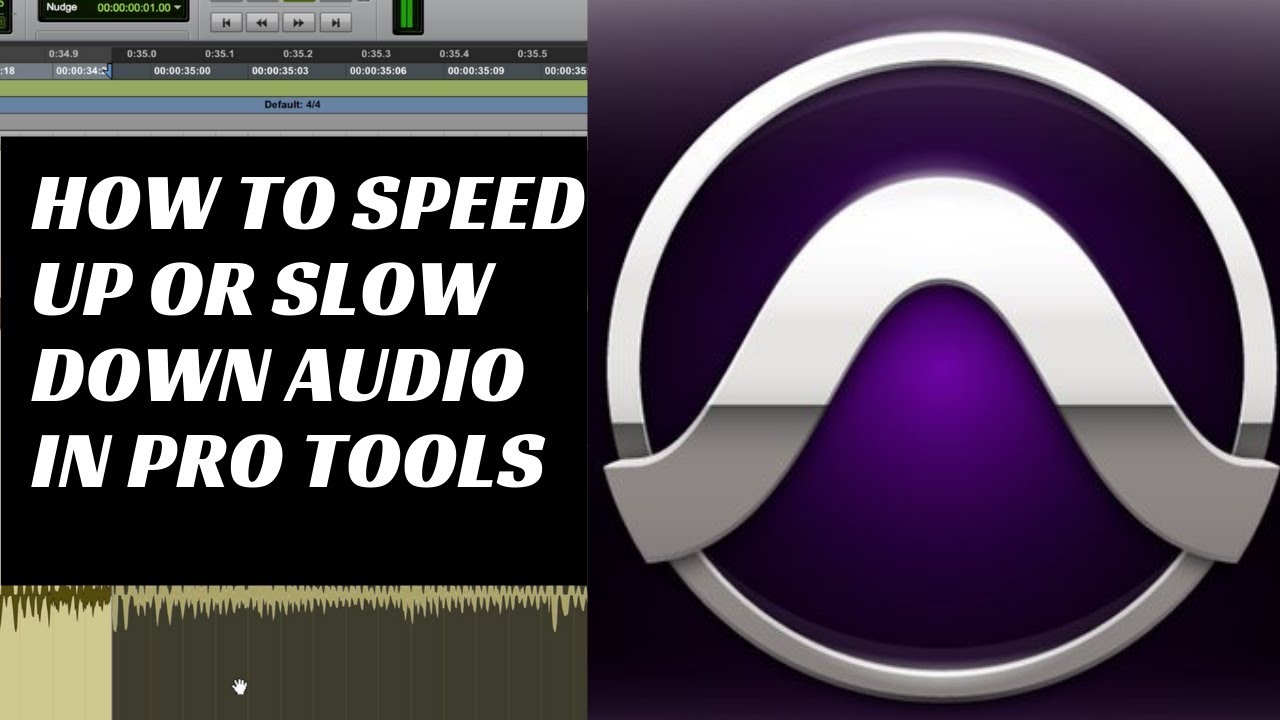 How To Speed Up Or Slow Down Audio in Pro Tools