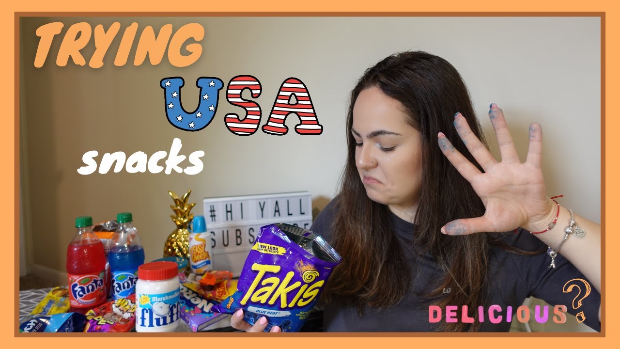 BULGARIAN Tries AMERICAN Snacks!