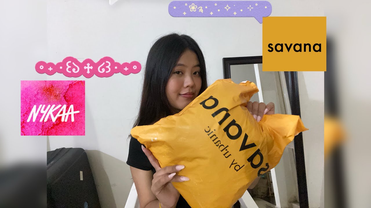 🛍️ ✨Mini Haul | Nykaa & Savana Finds + Cozy Café Tea Time”