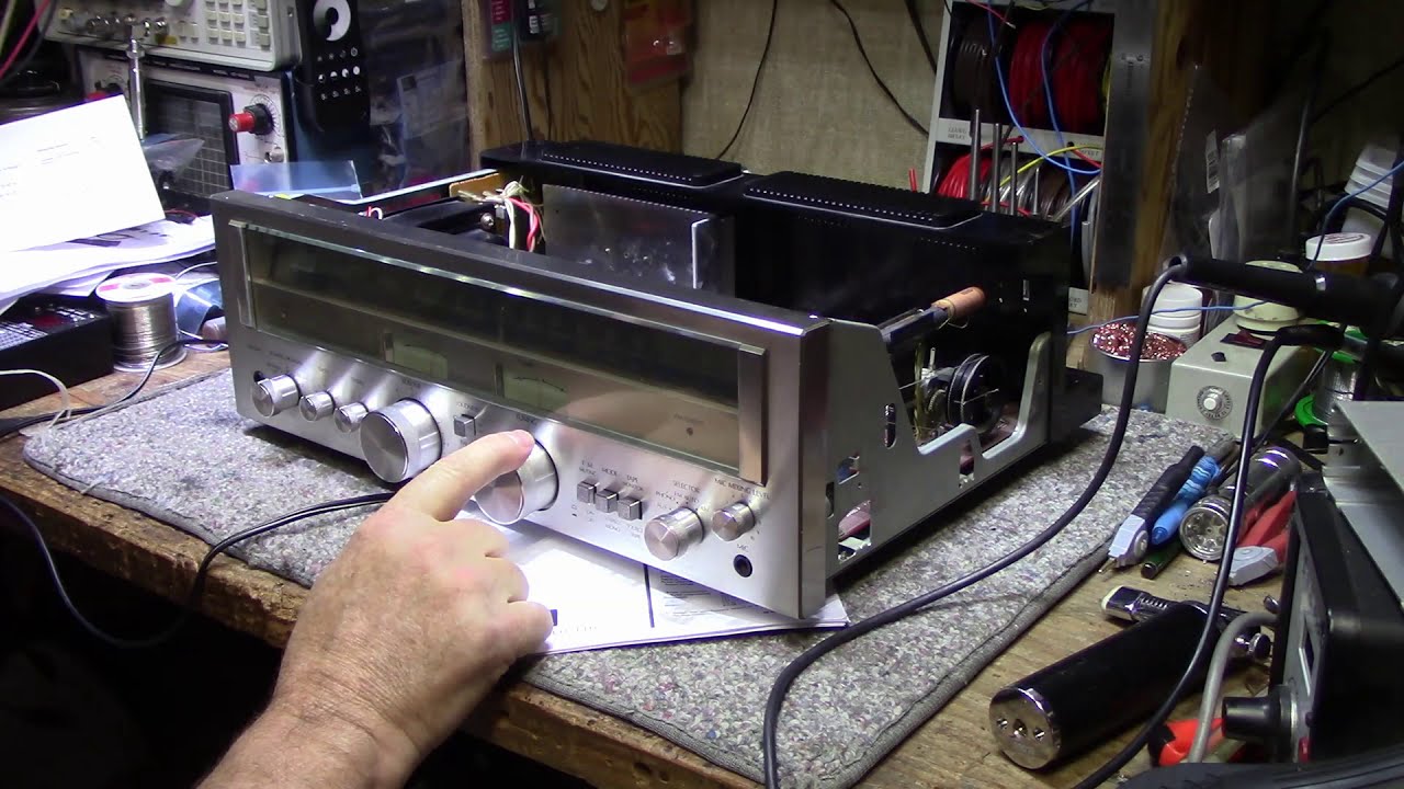 Sansui G-3500 Receiver Troubles - Repairs (Ep. 49)