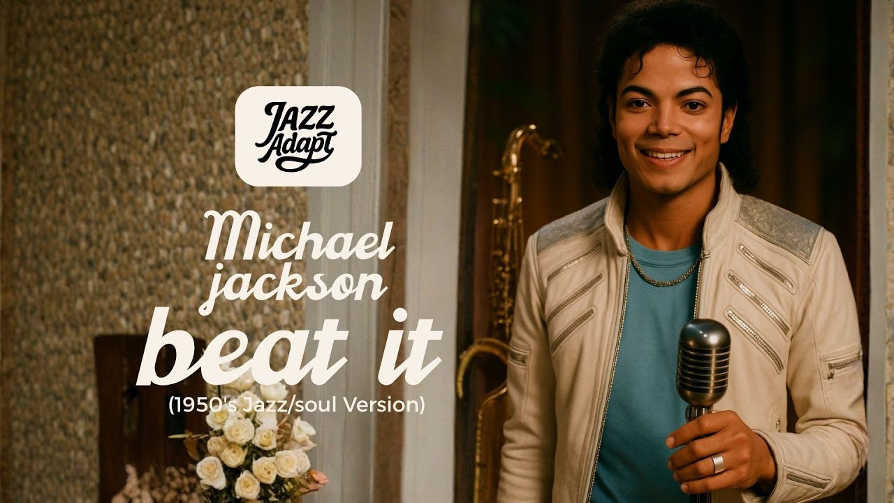 Michael jackson   Beat It (1950's Jazz/soul/Motown Cover AI Version)