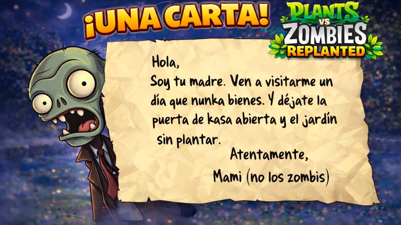 📜 ¿Mi madre me deja una nota? | Plants vs Zombies Replanted Fase 4-9