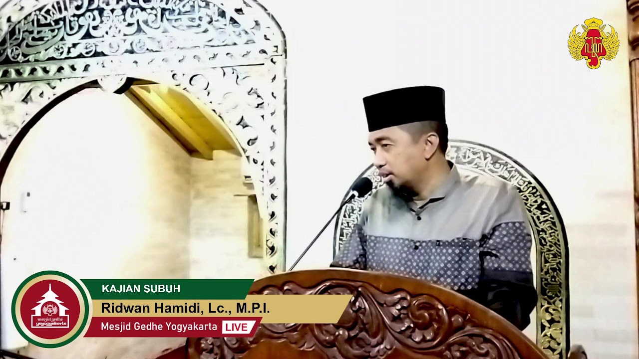 KAJIAN SUBUH | Ridwan Hamidi, Lc., M.P.I.
