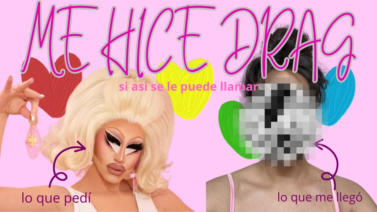 me hice drag (o algo asi) ✮⋆˙