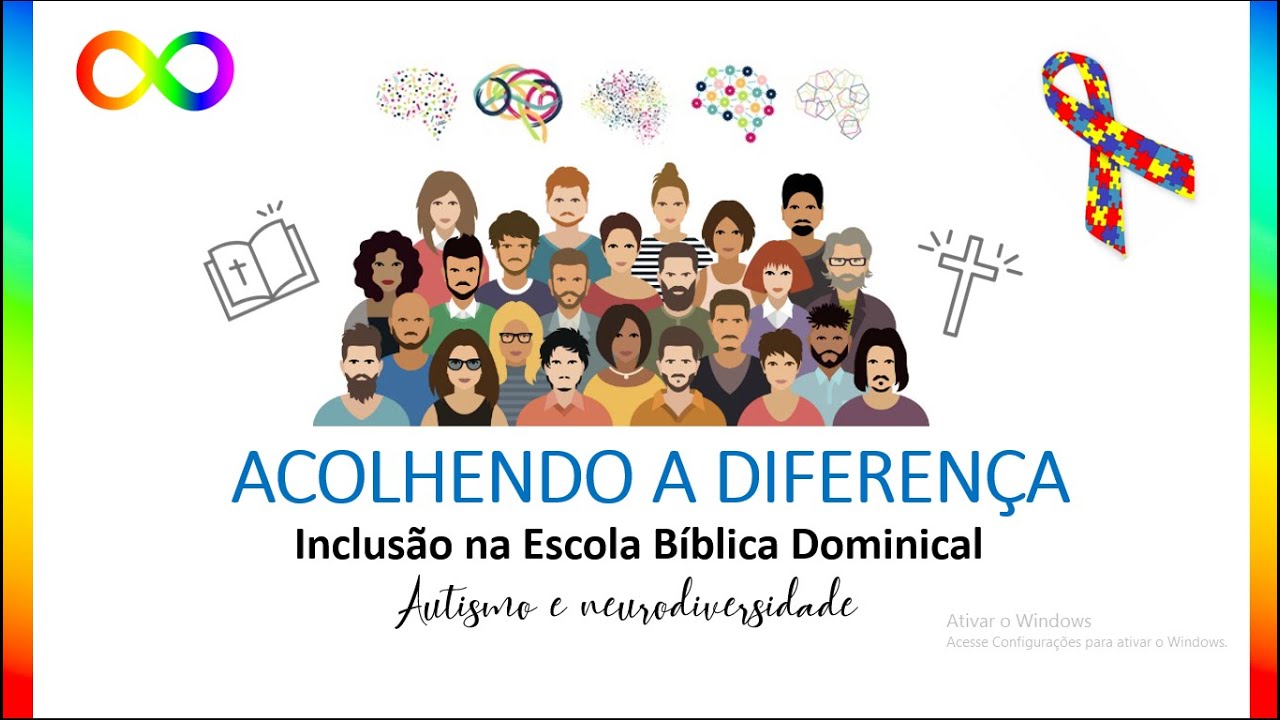Autismo na Igreja - Autismo e Neurodiversidade -  Inclusão na Escola Bíblica Dominical