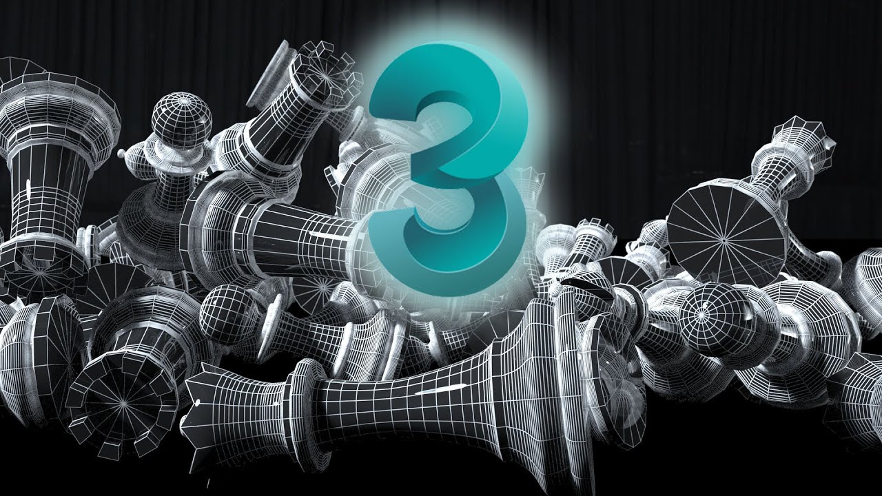 3DS Max: Piezas de Ajedrez: Splines, Lathe extrude y Proboolean