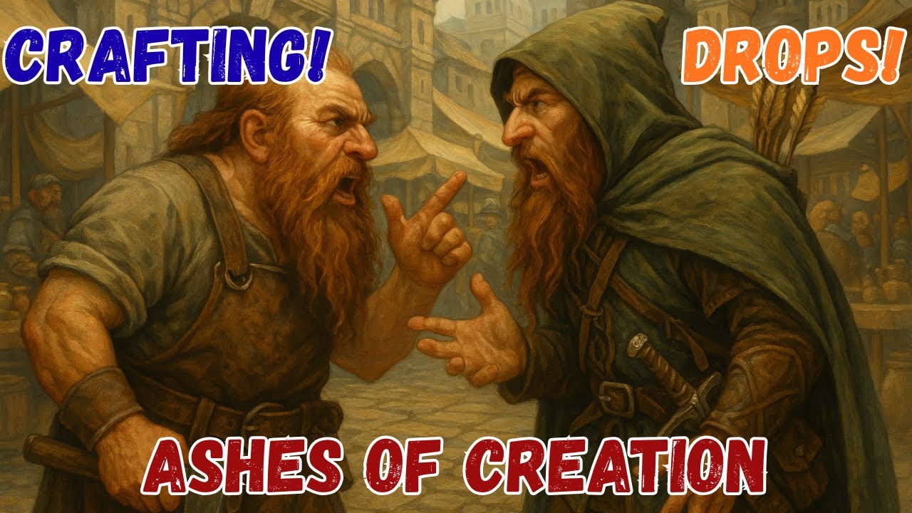 Gear Drops vs Crafting: Ashes of Creation