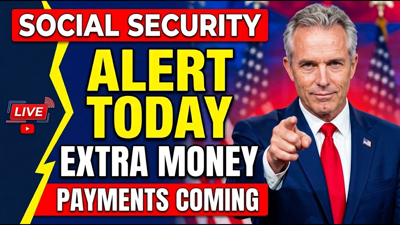 🚨 SOCIAL SECURITY ALERT! Checks, Extra Money & SSDI/SSI Payments Arriving &mdash; Hidden Benefit Cut Secre