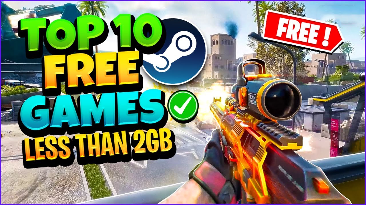 10 BEST Free Steam Games Under 2GB (NEW)