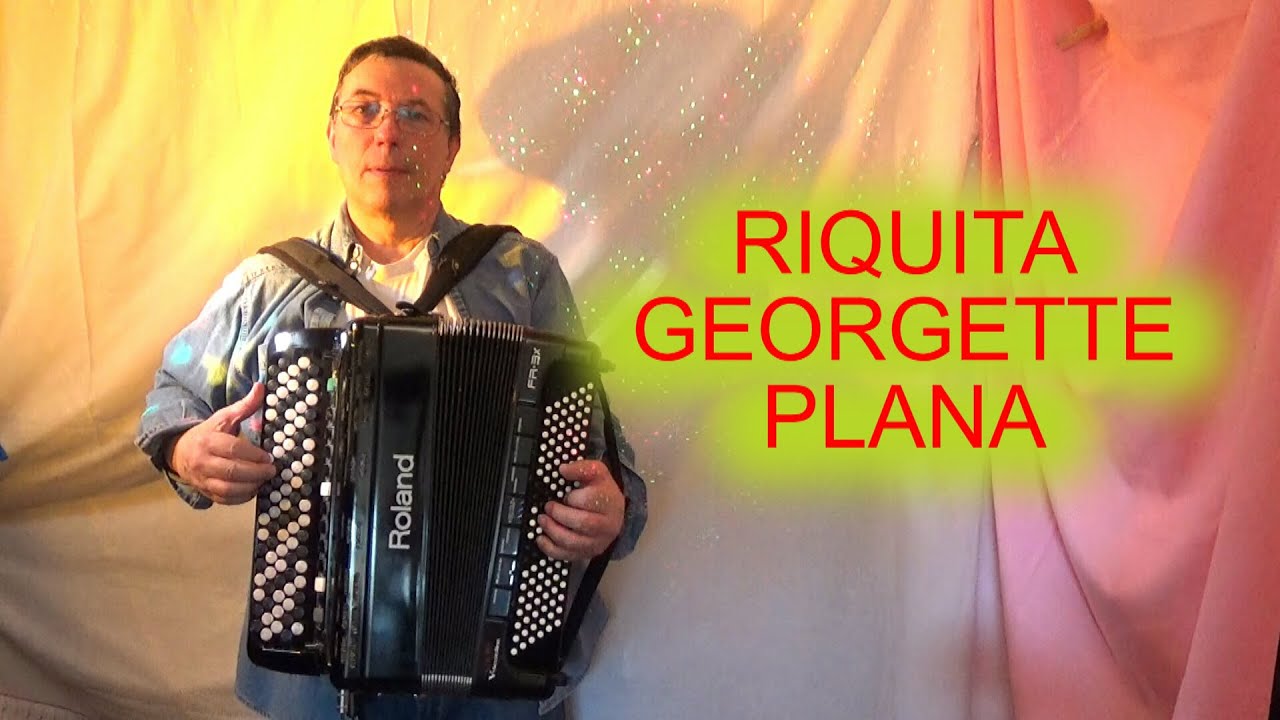 RIQUITA - GEORGETTE PLANA - (Instrumental avec les paroles) - V.M.110