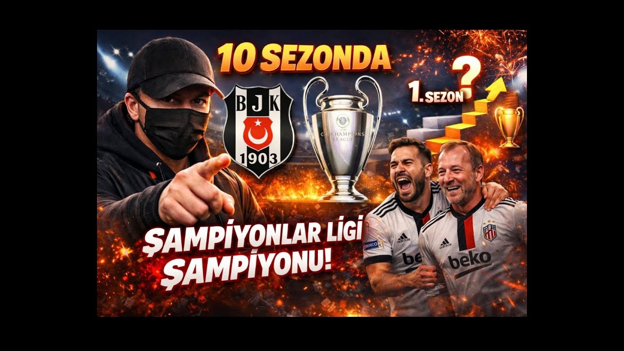 BEŞİKTAŞI ŞAMPİYONLAR LİGİ ŞAMPİYONU YAPMAK/1. SEZON/ RAFA'YI SATAMADIK.#gaming #youtubeshorts #game