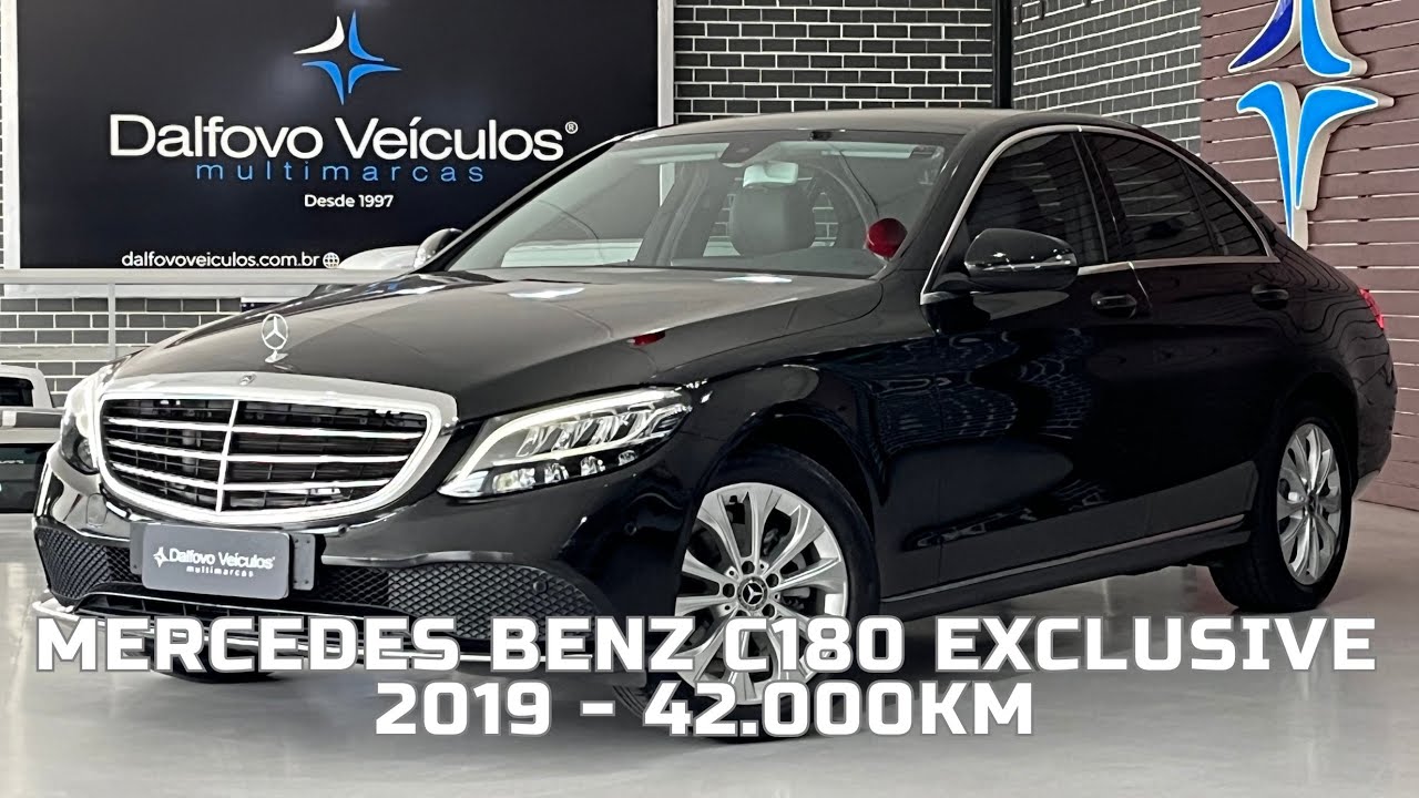 Apresentação - Mercedes Benz C180 Exclusive - 2019