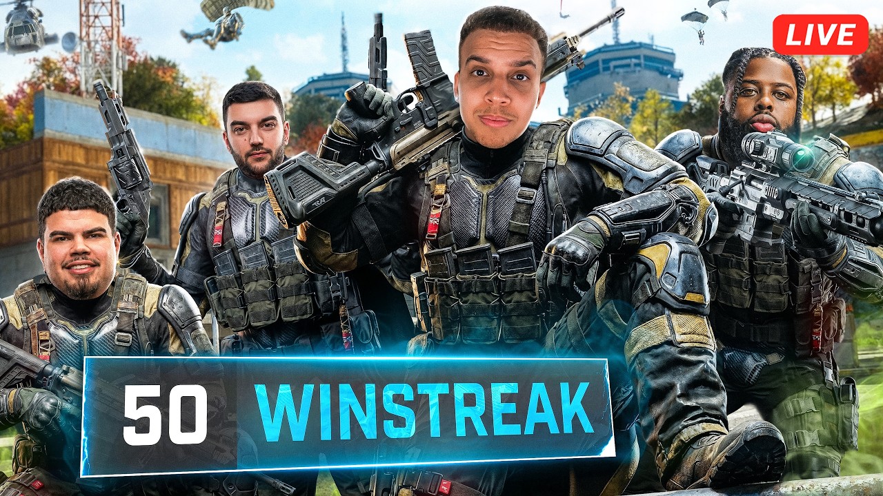 🔴 LIVE - 50 WINSTREAK RESURGENCE CAMO GRIND  ☢️ FINDING THE NEW META!