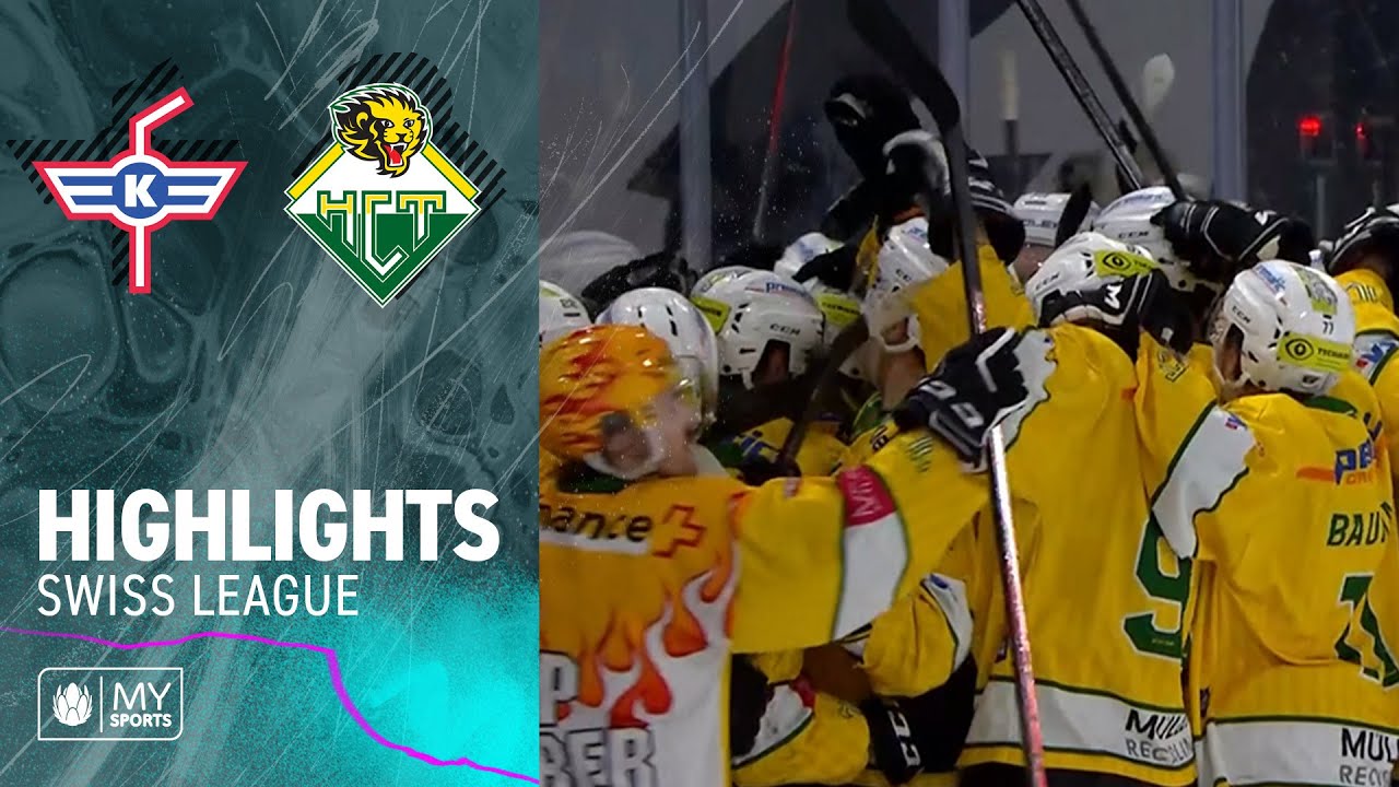 Kloten vs. Thurgau 2:3 n.V. – Highlights Swiss League
