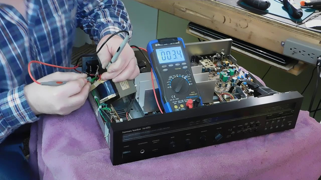 Récepteur - amplificateur Harman Kardon hk495i | SJC Électronique