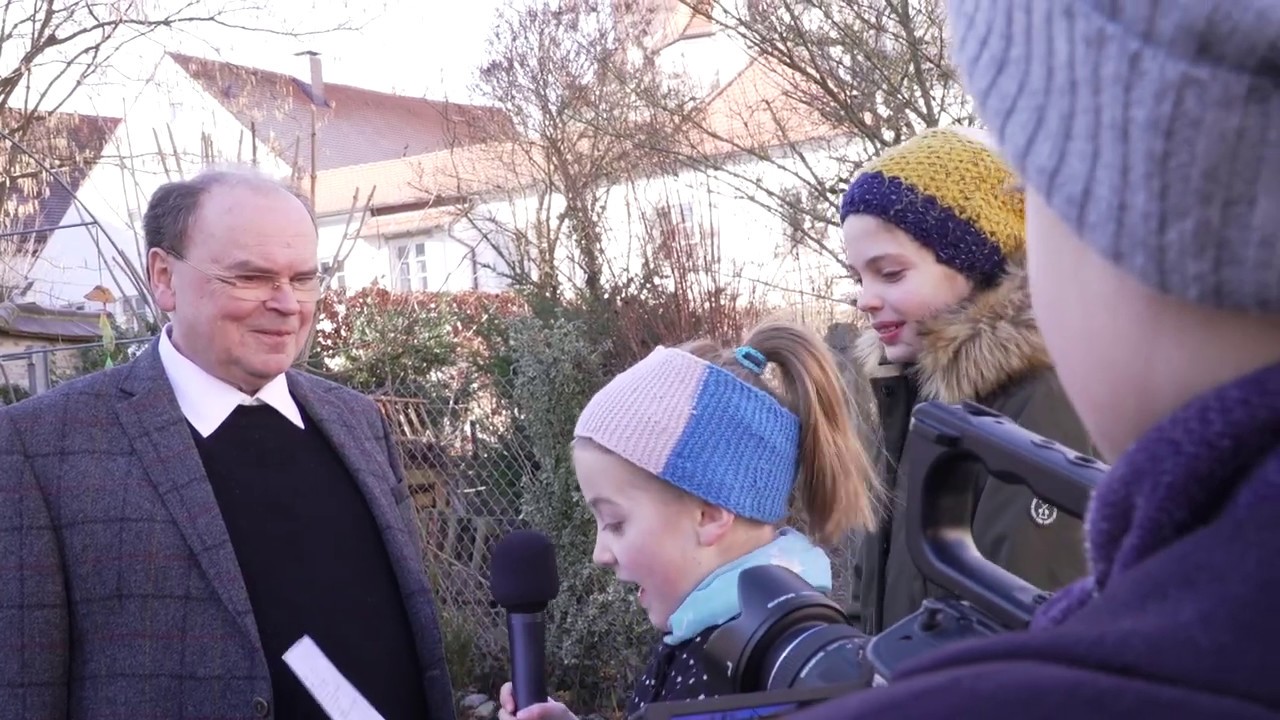 Interview: Kinderreporter treffen den neuen Bischof