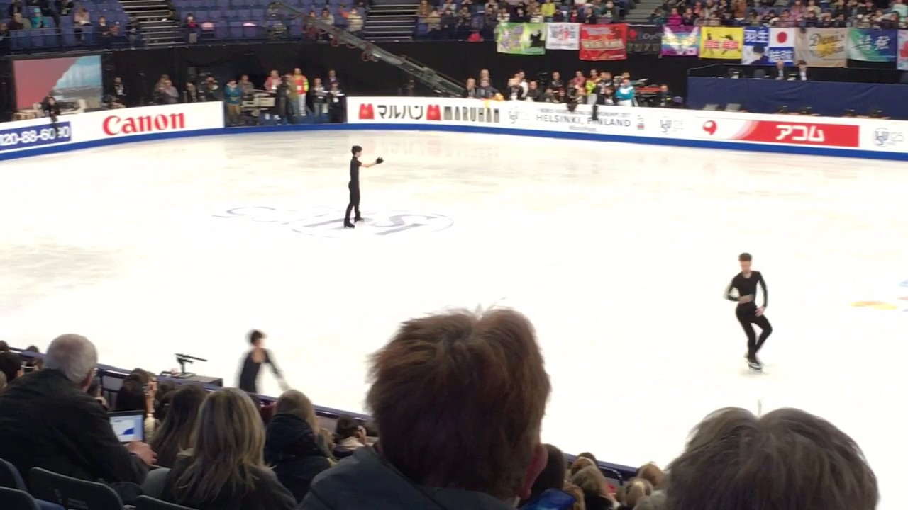 2017 ISU Worlds Yuzuru Hanyu 羽生結弦 FS practice