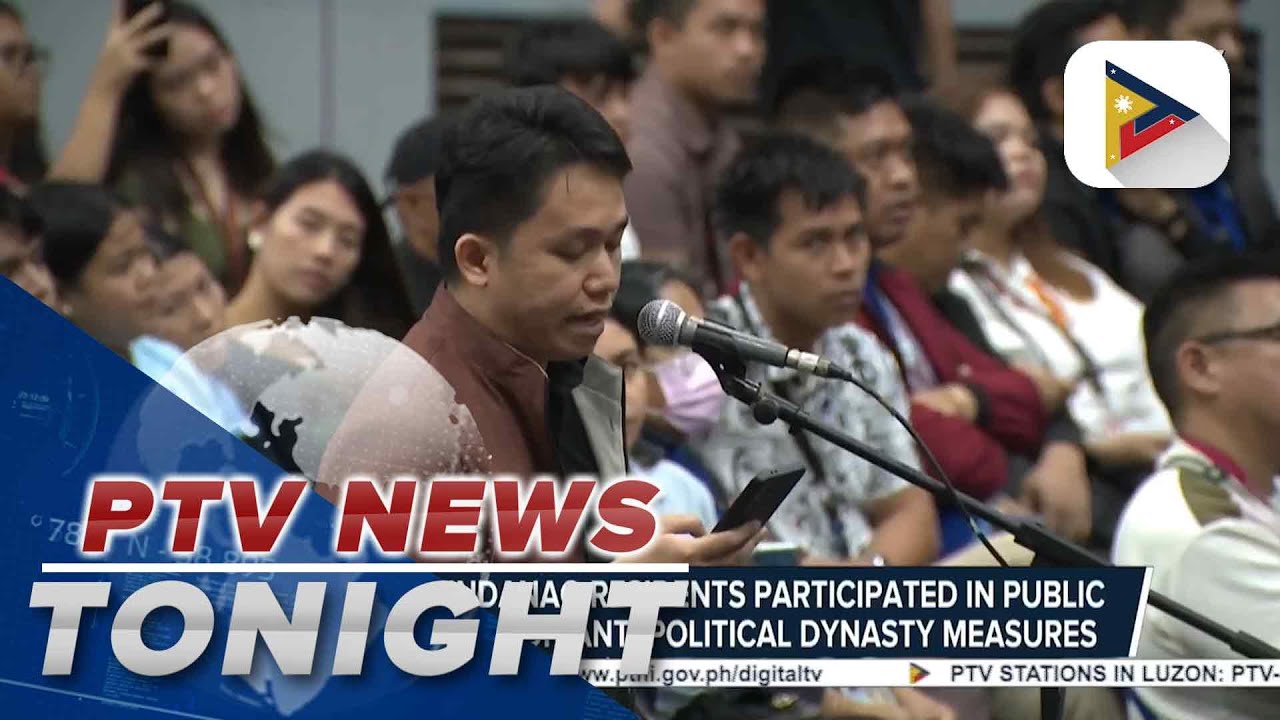 Majority of over 1.6K Mindanao residents express support to anti-political dynasty measures...