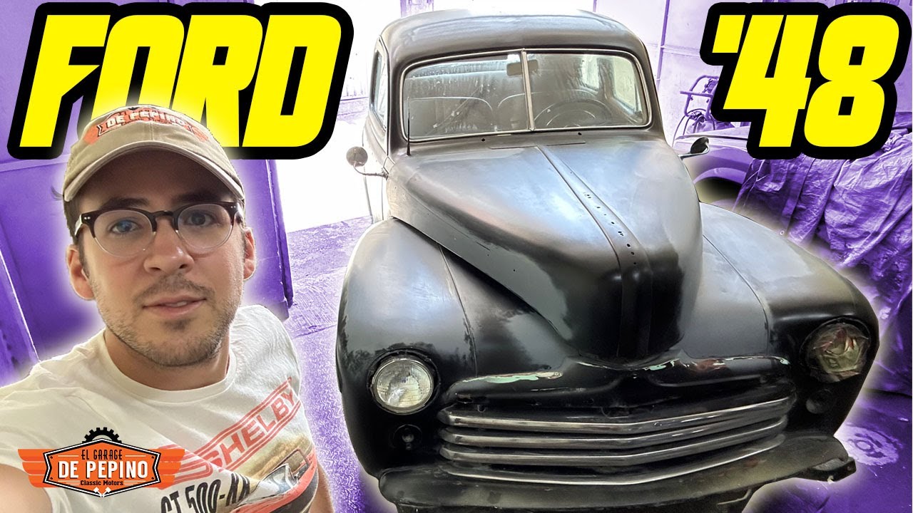 Vuelve a la vida este Ford 1948 con los interiores impecables