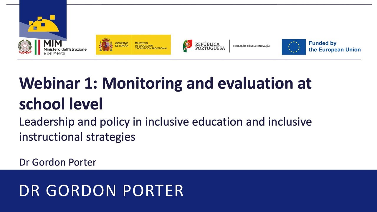Leadership and policy in inclusive education and inclusive instructional strategies