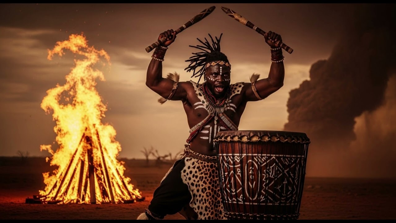 🔥🥁 Amazon Warrior Drums | Primal Jungle Tribal Battle Music