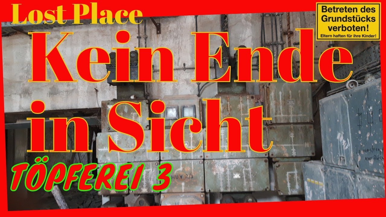 Das hört gar nicht auf [Lost Place] TÖPFEREI 3