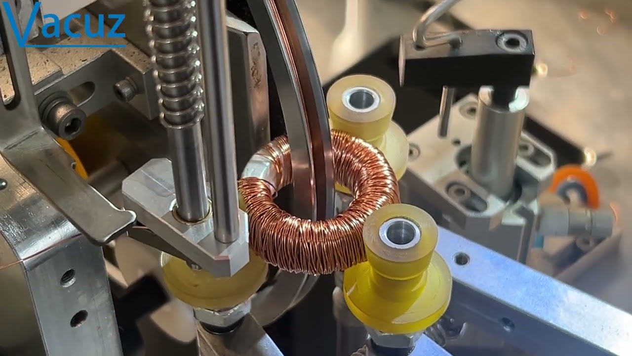 1050T 28 AWG Wire Fully Automatic Side Slider Toroidal Inductor Core Winding Machine Equipment Price