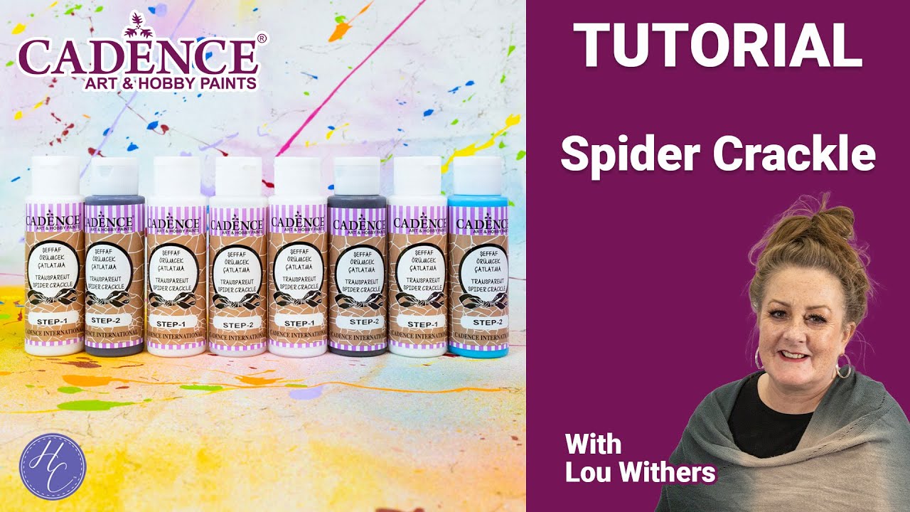 Spider Crackle | Lou | Cadence | Highlight Crafts