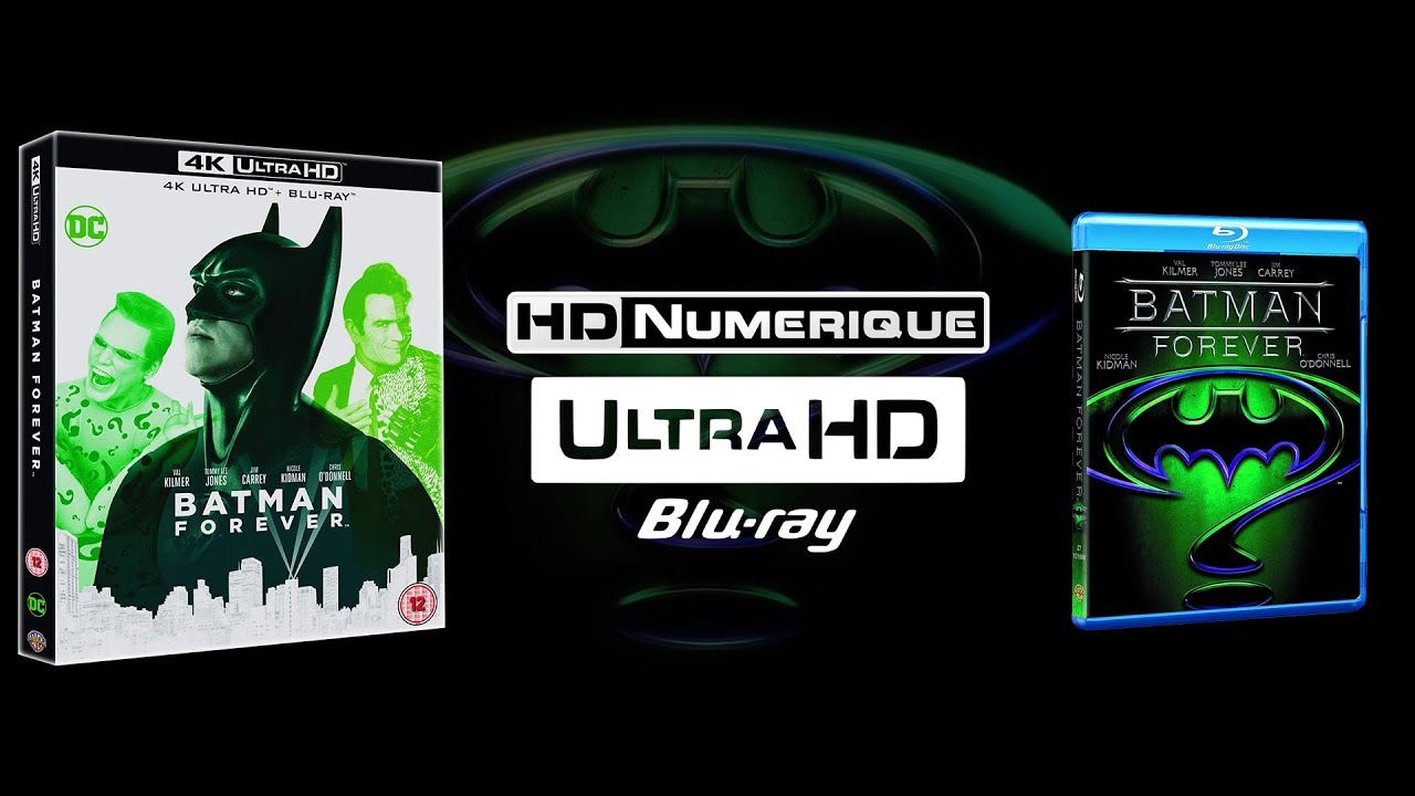 Batman Forever : Comparatif 4K Ultra HD vs Blu-ray