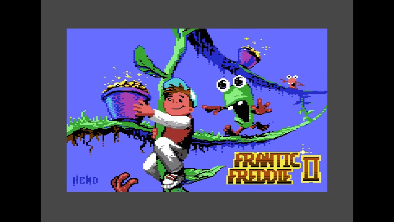 Commodore 64 Longplay [377] Frantic Freddie II (Public Domain)