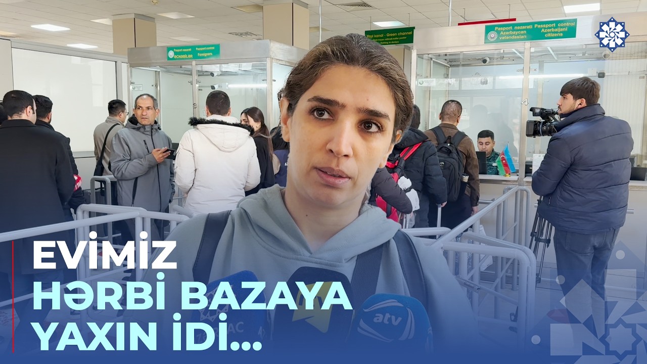 İrandan Azərbaycandan keçərək təxliyə oldular