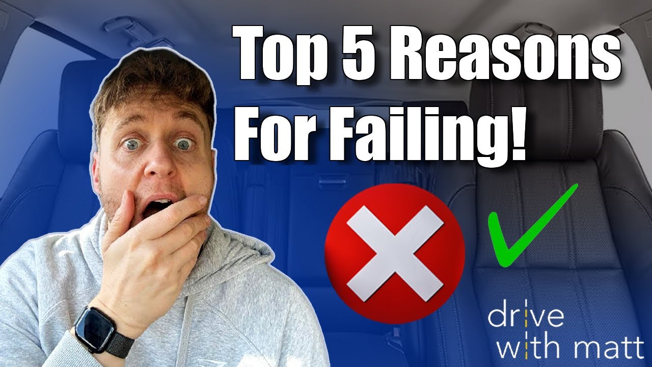 5 Mistakes That Fail Your Driving Test Instantly