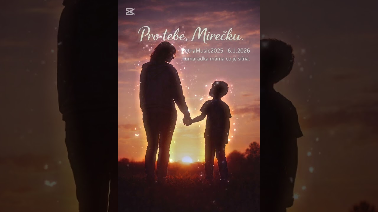 🤍 PRO TEBE, MIREČKU.  Některá láska drží ruku navždy.