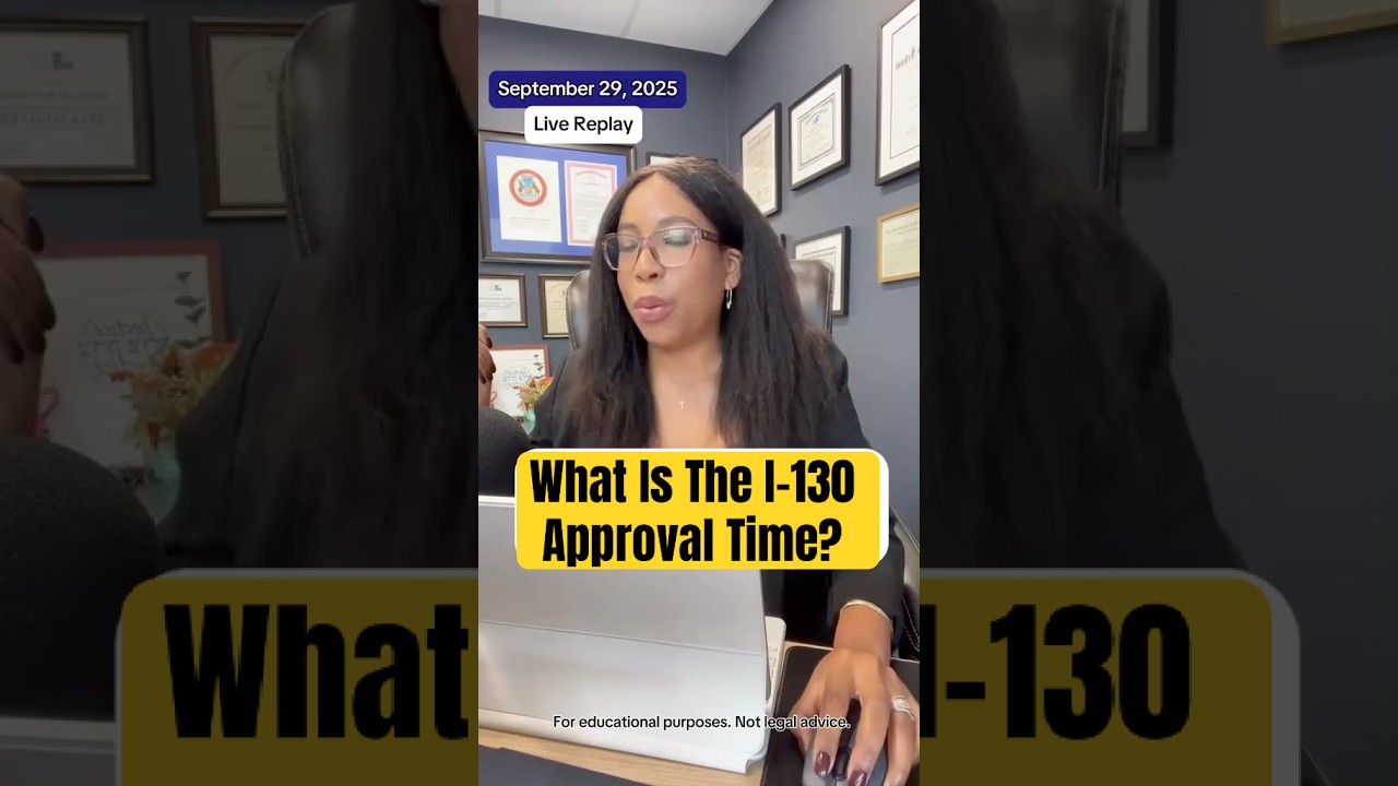 What is the I-130 Approval Time?